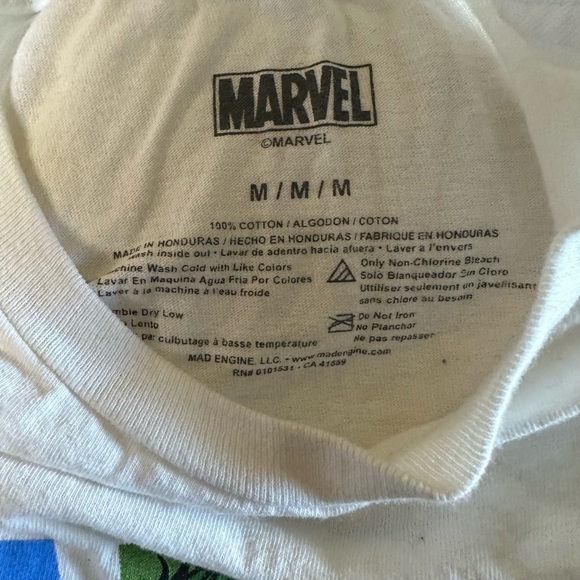 Marvel comic t-shirt size M young men’s like new! - Picture 4 of 4